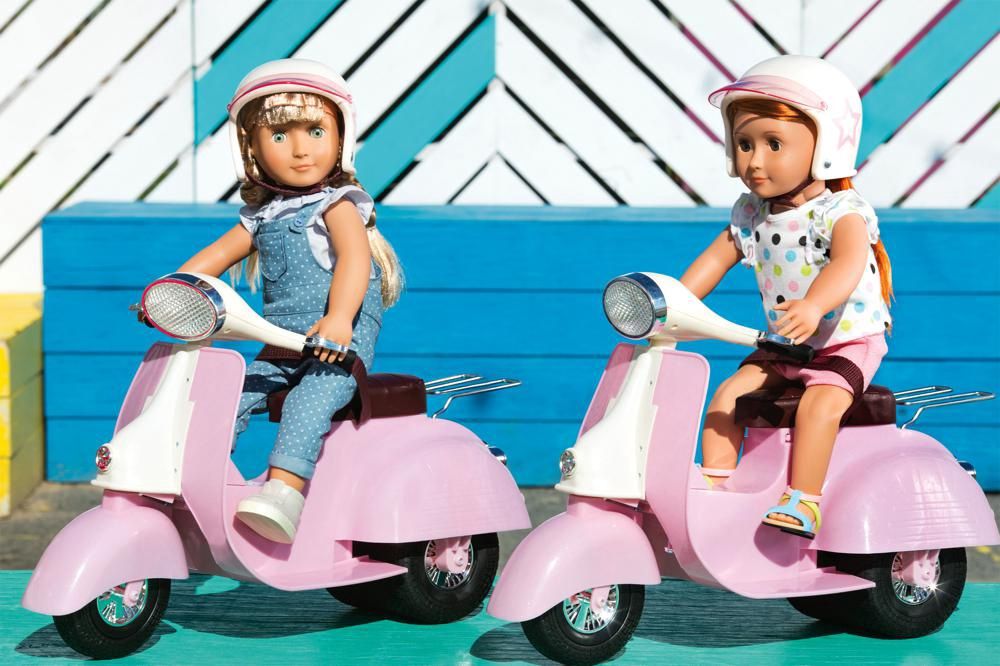 Véhicule OG / &quot;Ride in Style Scooter&quot; - Scooter rose