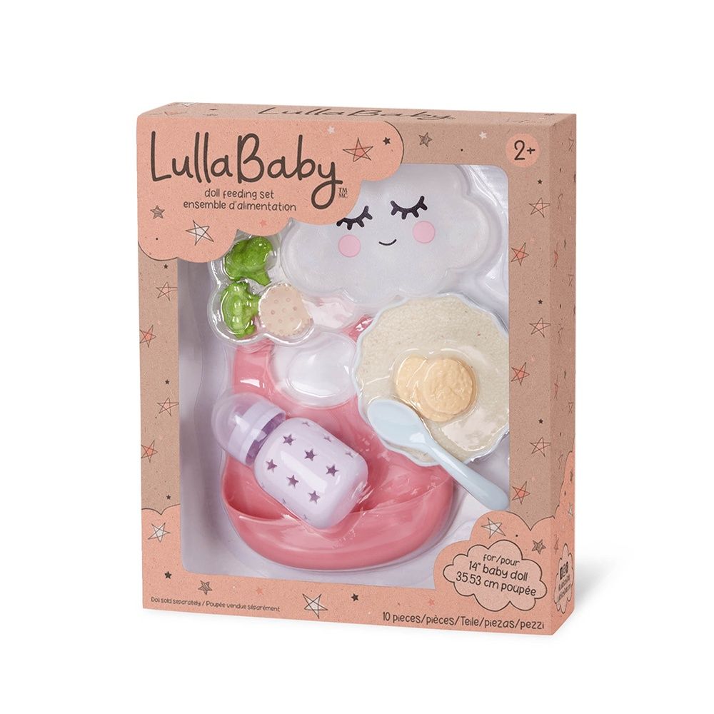 LullaBaby / Ensemble de repas pour poupée