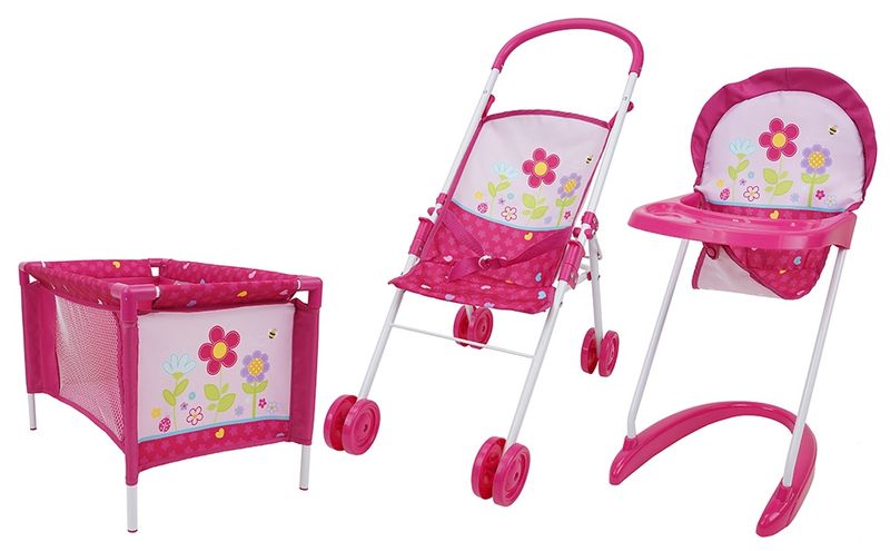 Ensemble 3 pièces pour poupées / Garden Fun