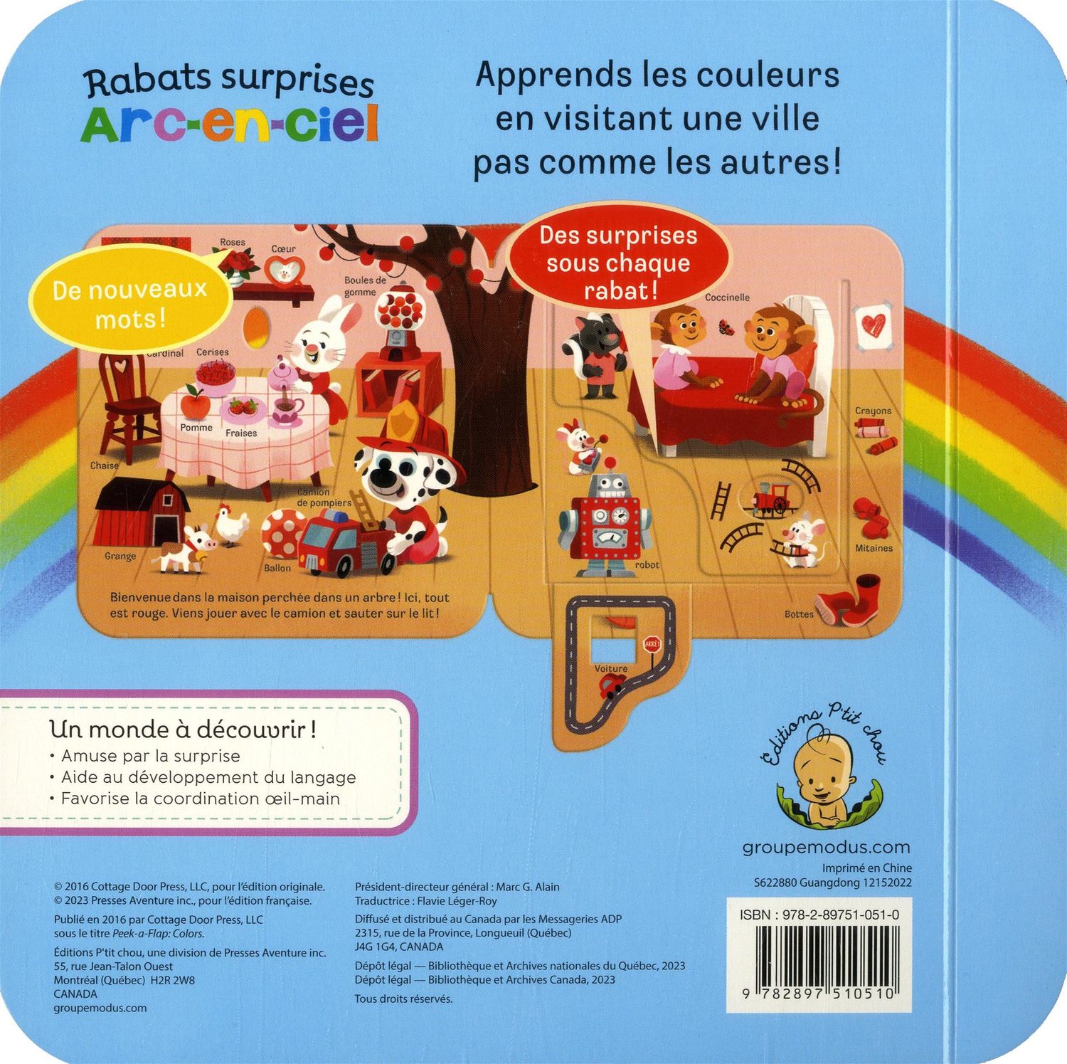 Arc-en-ciel / Rabats surprises