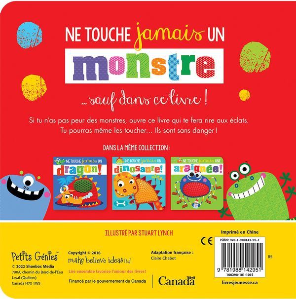 Ne touche jamais un monstre!