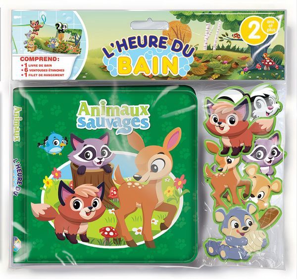 Animaux sauvages / Livre de bain