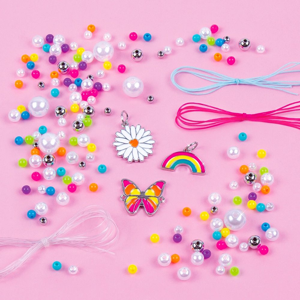 Bracelets Arc-en-ciel et Perles