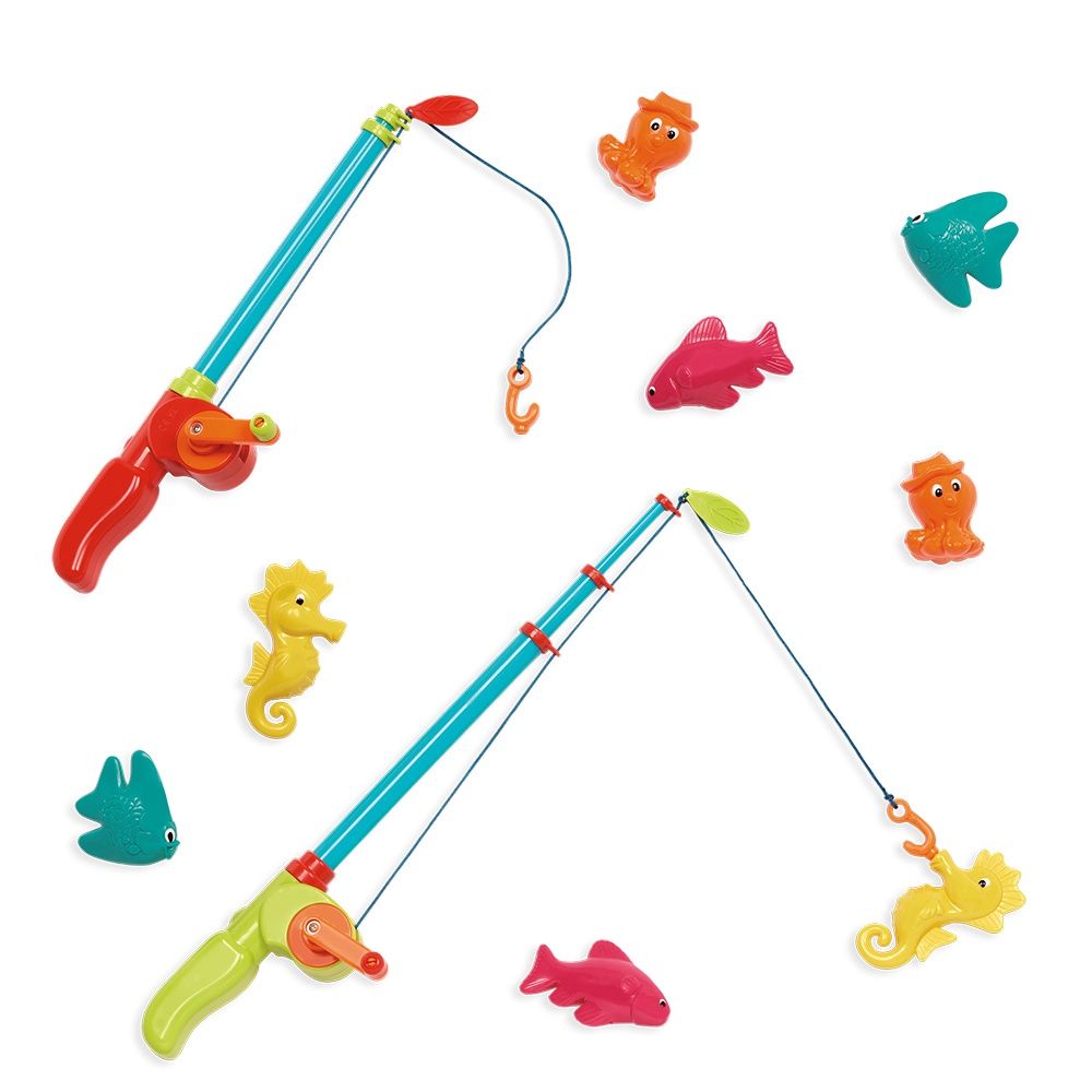 Ensemble cannes à pêche magnétiques