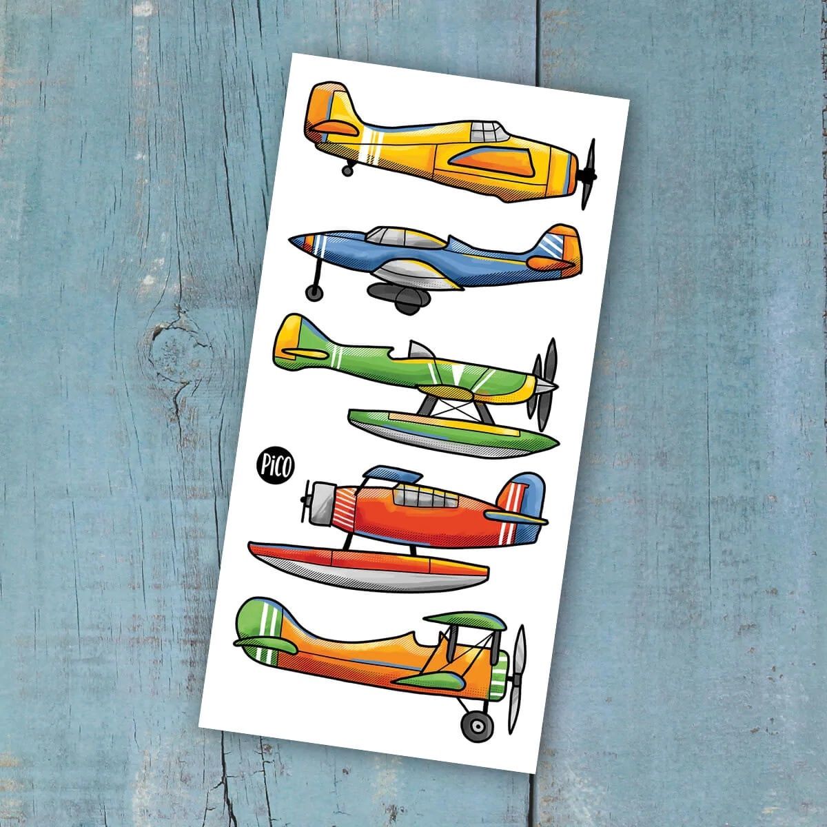 Tatouage Temporaire - Les avions