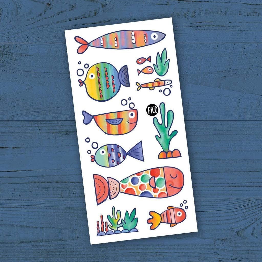 Tatouage Temporaire - Les poissons