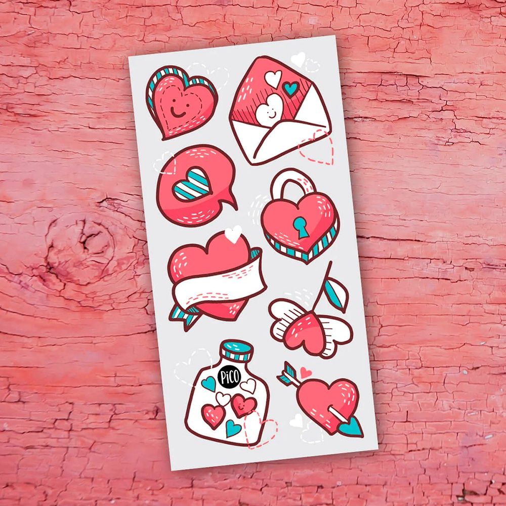 Tatouage Temporaire - St-Valentin