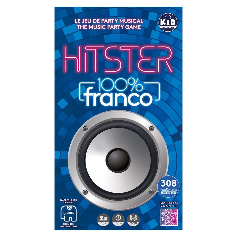 Hitster - 100% Franco / Jeu de party musical