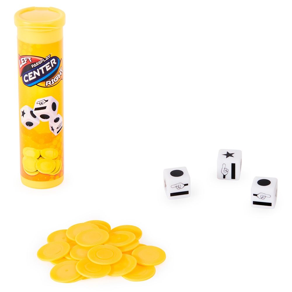 Jeu Left Center Right - Tube (LCR)