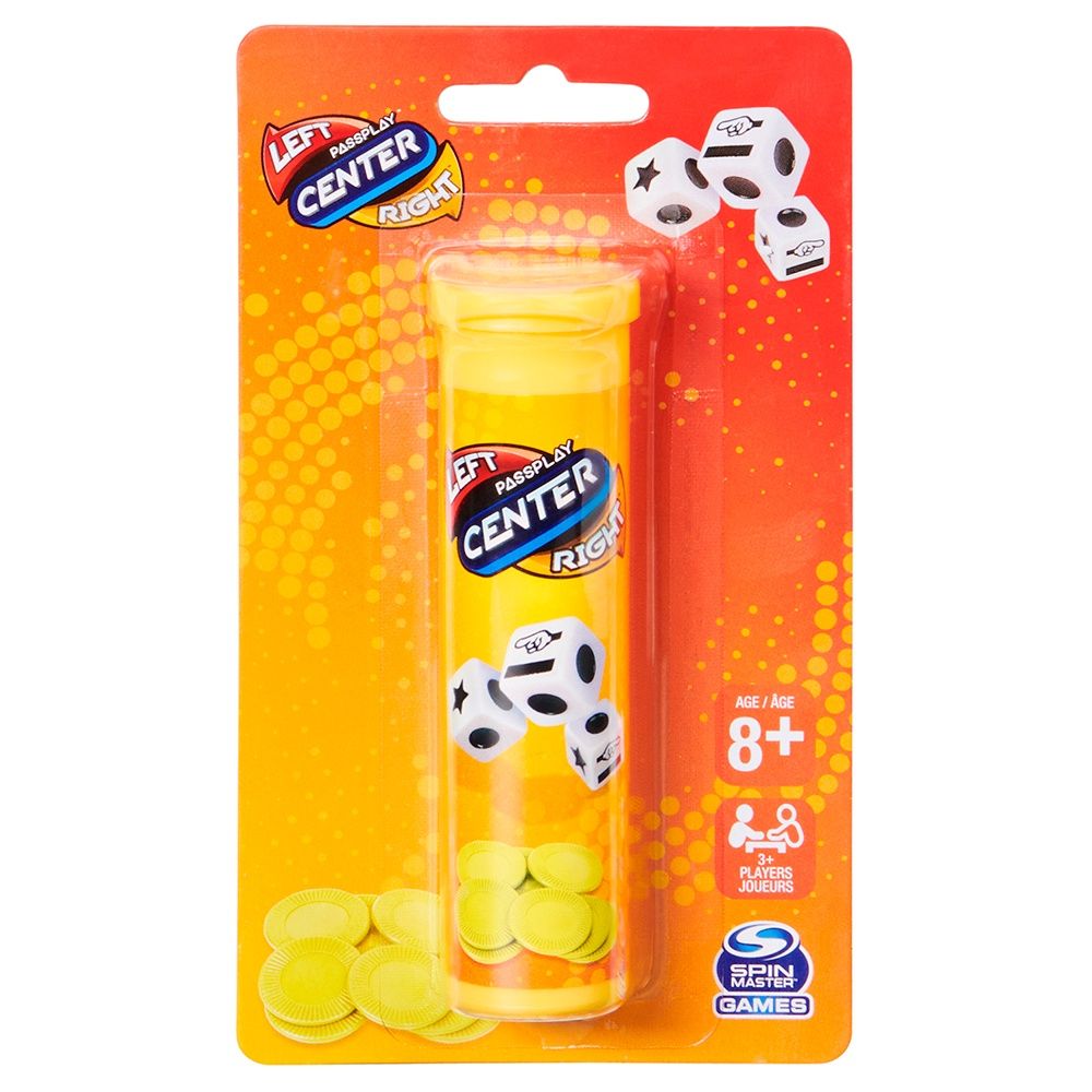 Jeu Left Center Right - Tube (LCR)
