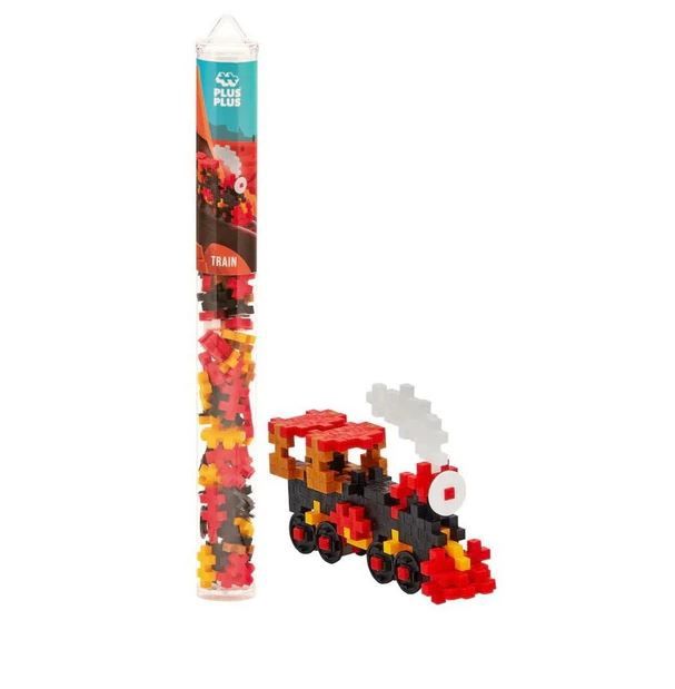 M MOLTO Blocks Train 70 PCS - Set Treno Con Locomotiva, Vagoni E Adesivi - Gioco Educativo Per Bambini