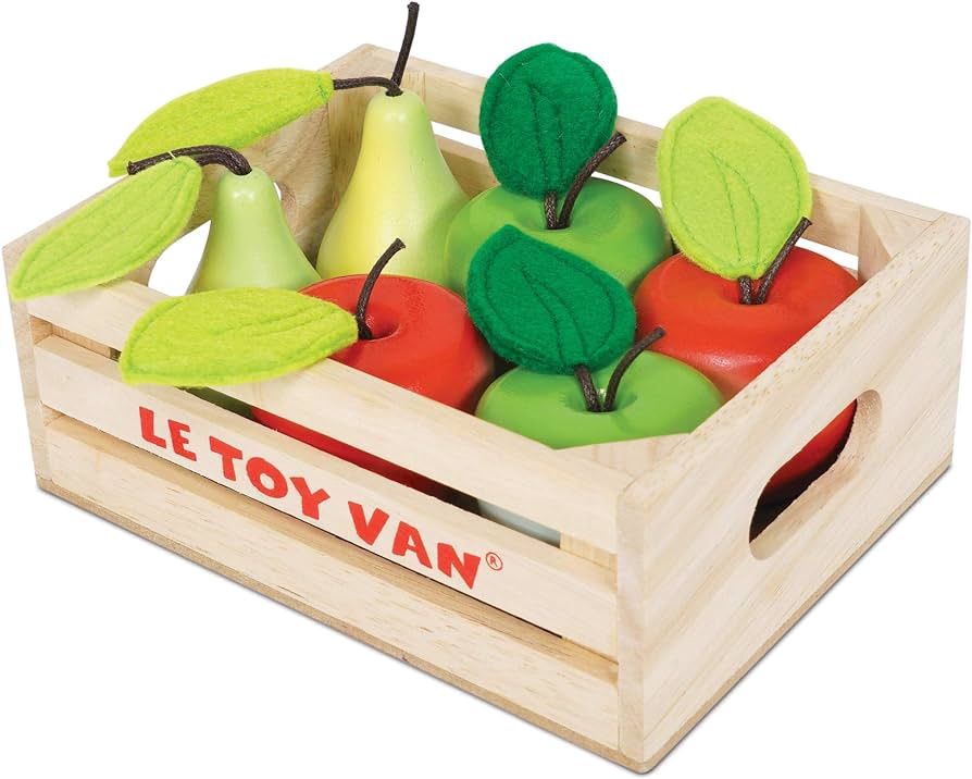 Panier de pommes et poires