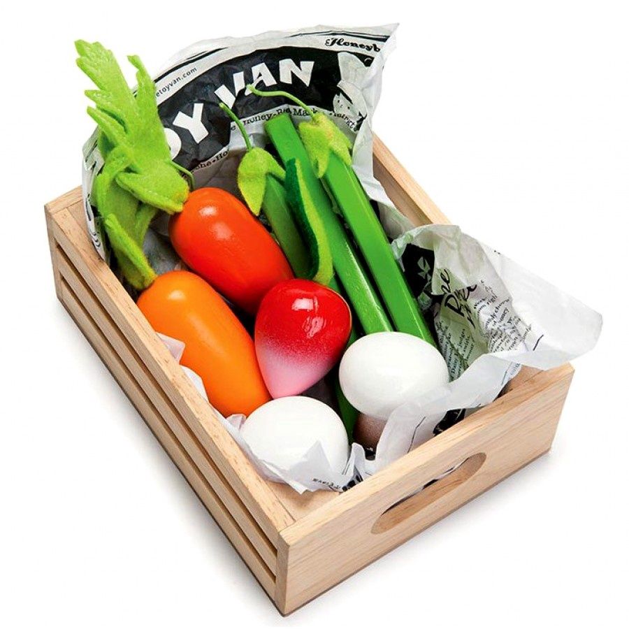 Panier de légumes frais du Marché