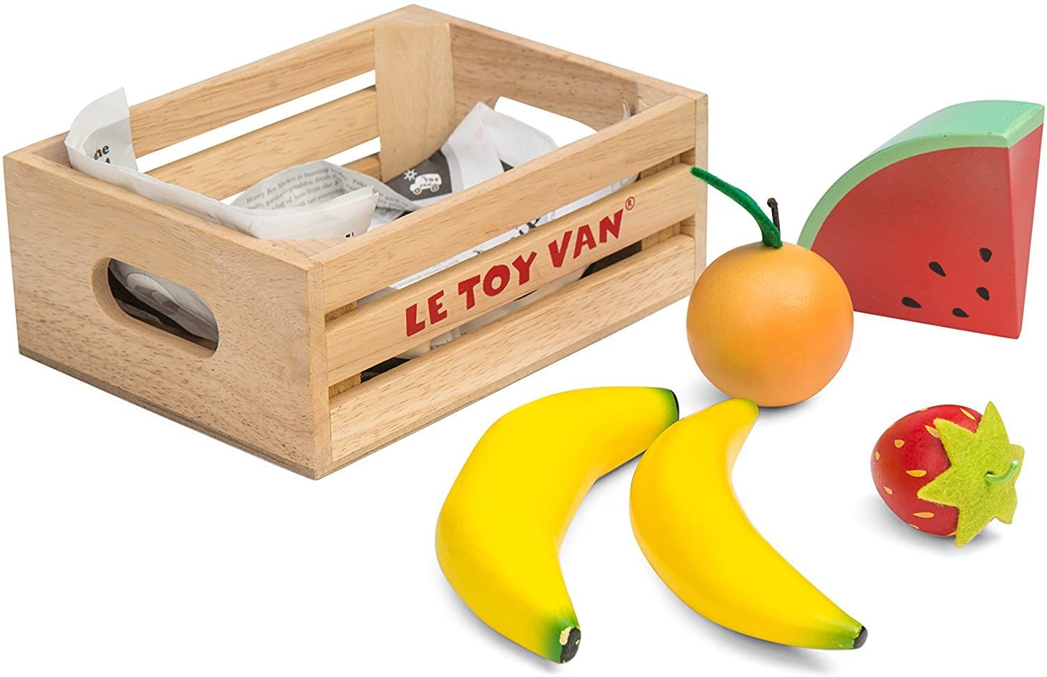 Panier de Fruits en Bois