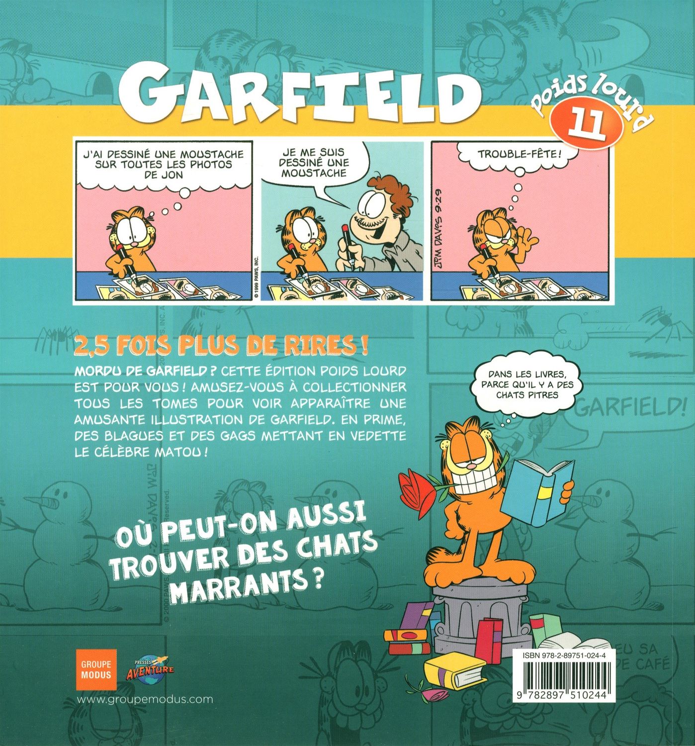 Garfield - Poids Lourd No. 11