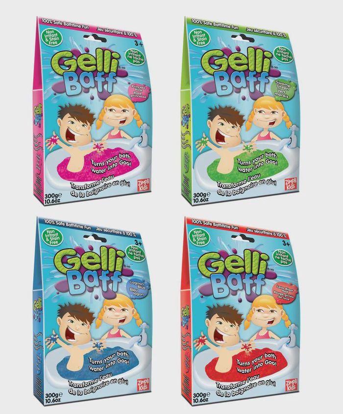 Gelli Baff - Gelée pour bain couleurs mix