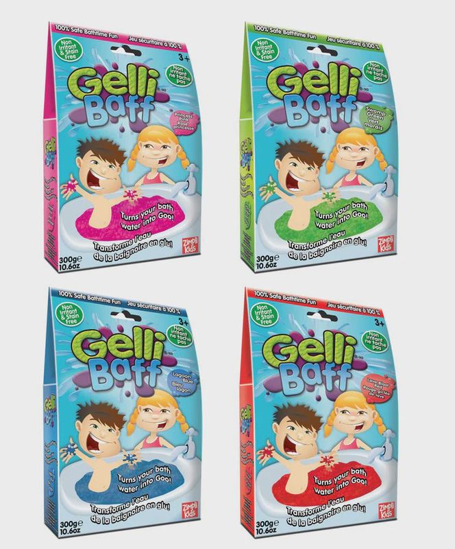 Gelli Baff - Gelée pour bain couleurs mix