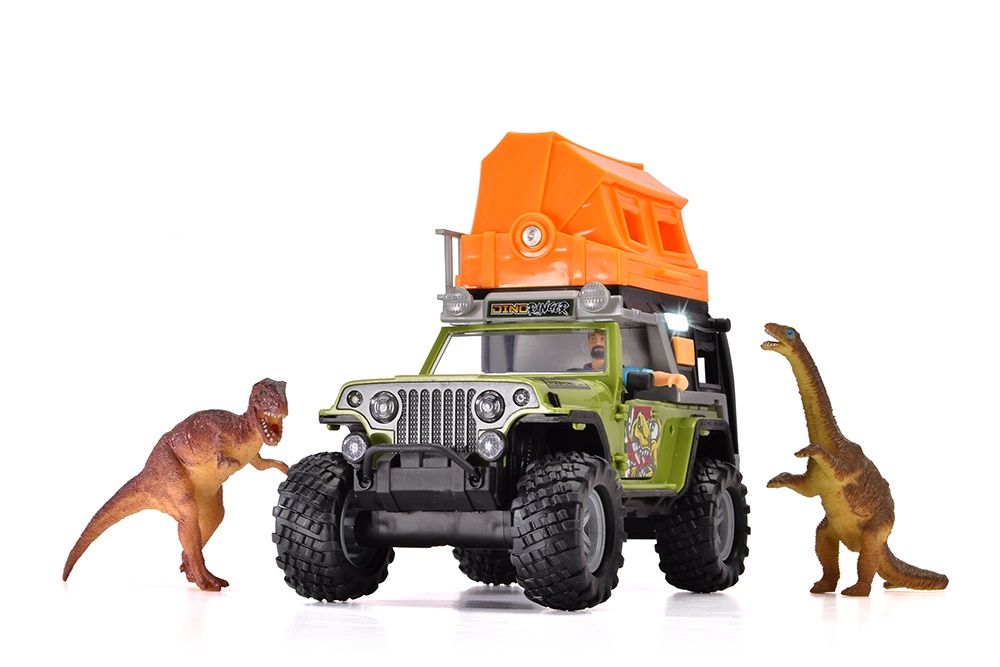 Camion Dino camping (sons et lumières)