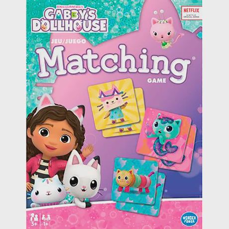Jeu de mémoire La maison de Gabby / Gabby's Dollhouse Matching game