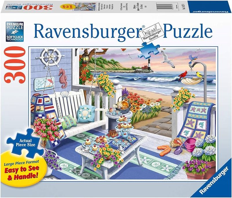 C.T. - Goûter en bord de mer (300 mcx / Larges pièces))