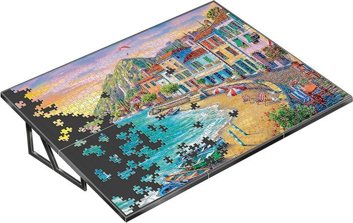 Plateau incliné pour casse-tête / Puzzle Stand &amp; Go