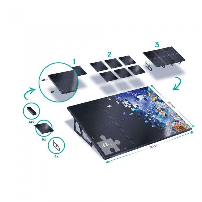 Plateau incliné pour casse-tête / Puzzle Stand &amp; Go