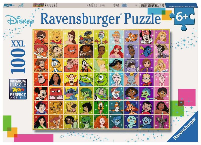 C.T. -  La palette de couleurs Disney (100 mcx - XXL)