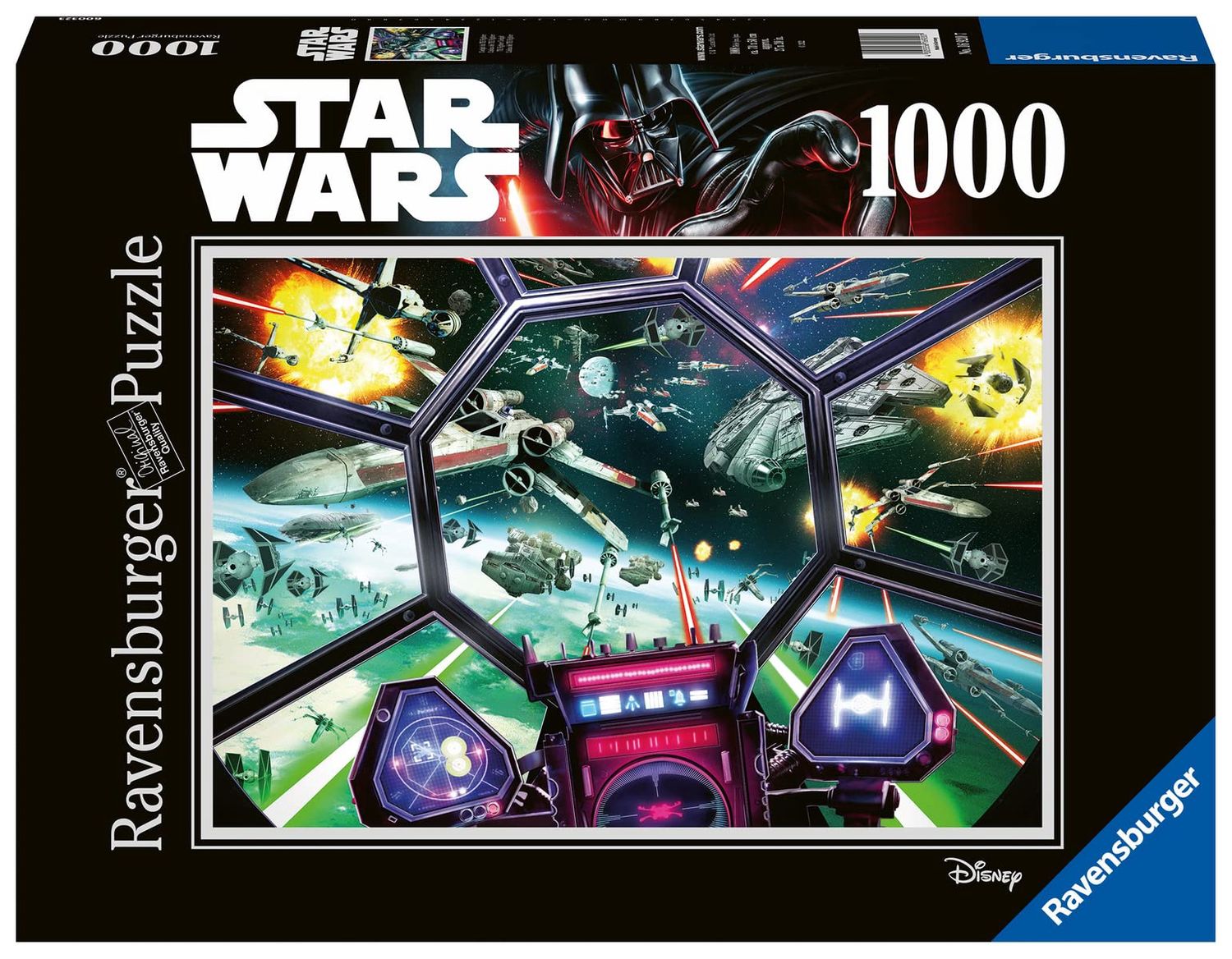 C.T. - Star Wars / Cockpit du chasseur TIE (1000 mcx)