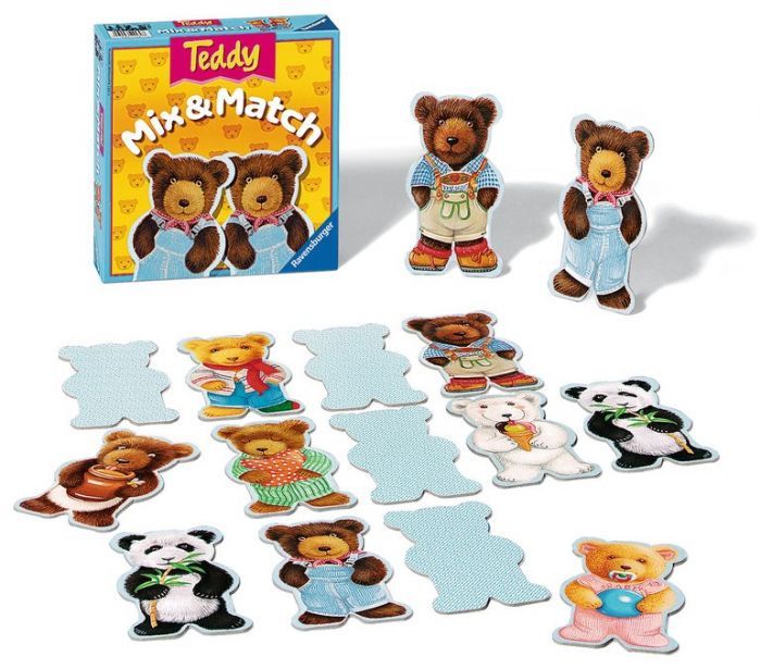 Jeu de mémoire / Teddy Mix &amp; Match