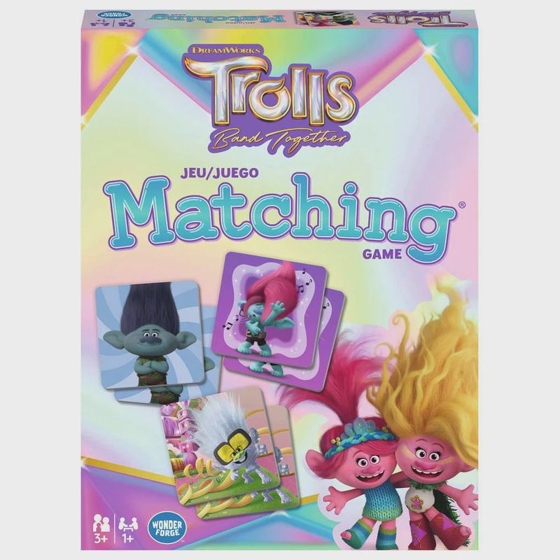 Jeu de mémoire / Trolls : Band Together Matching Game