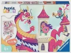 C.T. - Puzzle &amp; Play / Dragon et le monde des beignes (2 X 24 mcx)