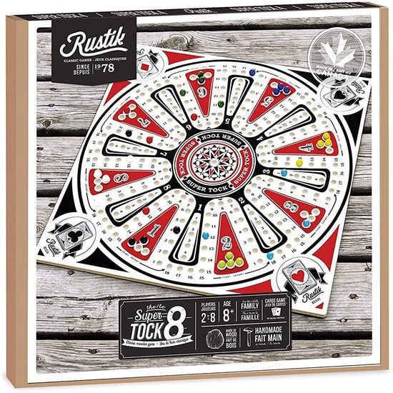 Jeu de Tock / Pachisi - 8 Joueurs