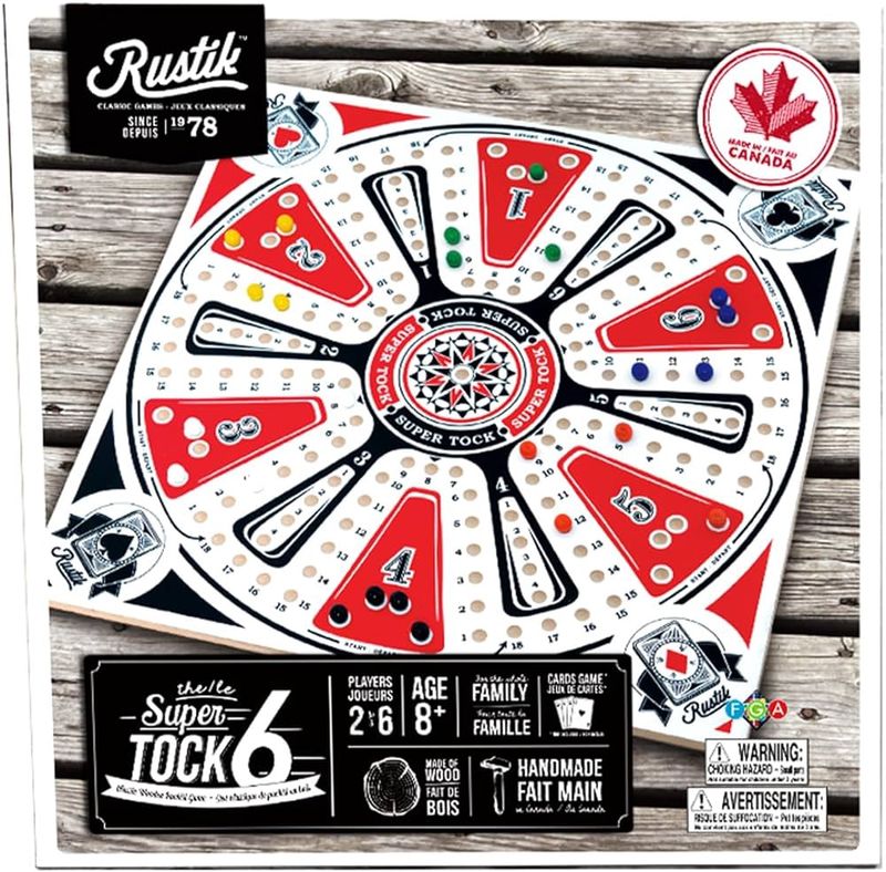 Jeu de Tock / Pachisi - 6 Joueurs