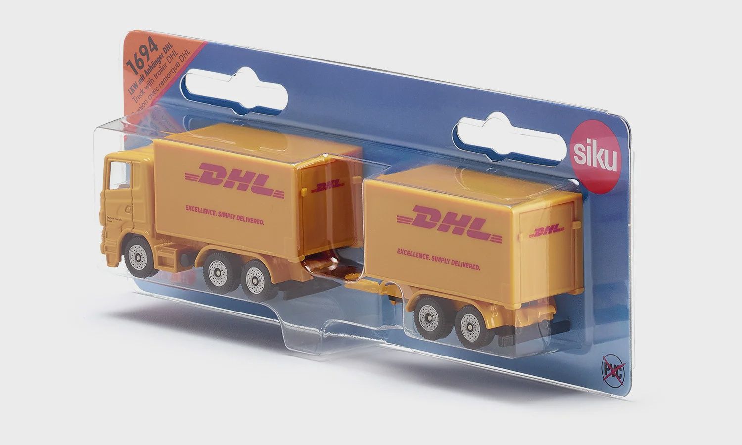 Camion Avec Remorque DHL