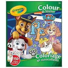 Coloriage et autocollants / Pat Patrouille