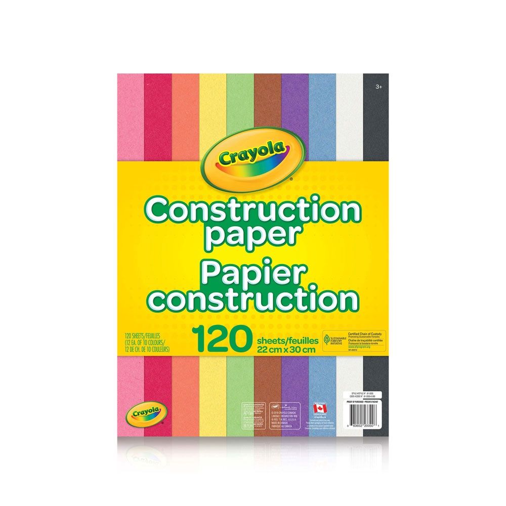 Bloc papier construction (120 fls)