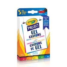 Crayola Project Gel Crayons, 5 Count