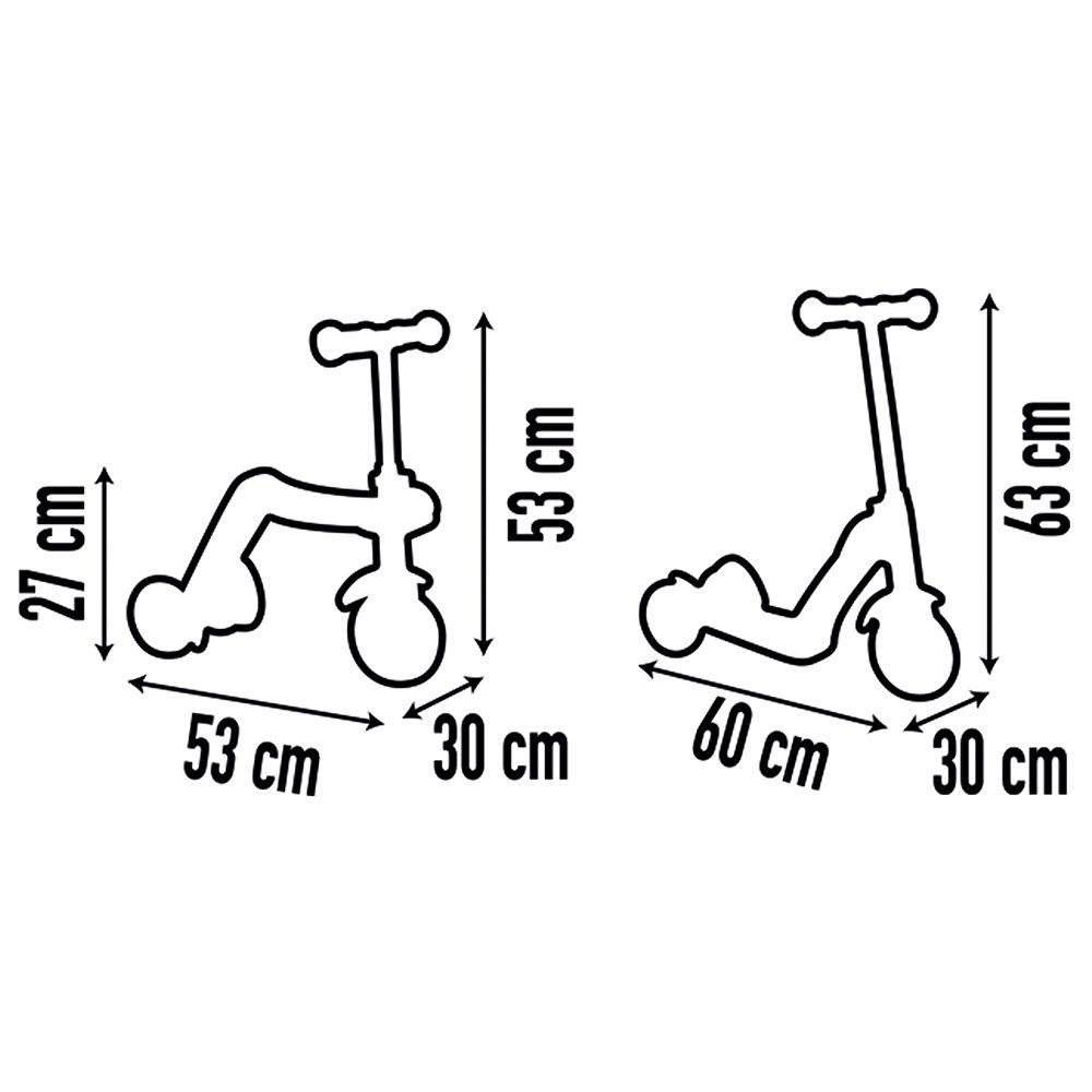 Trottinette Réversible 2 En 1
