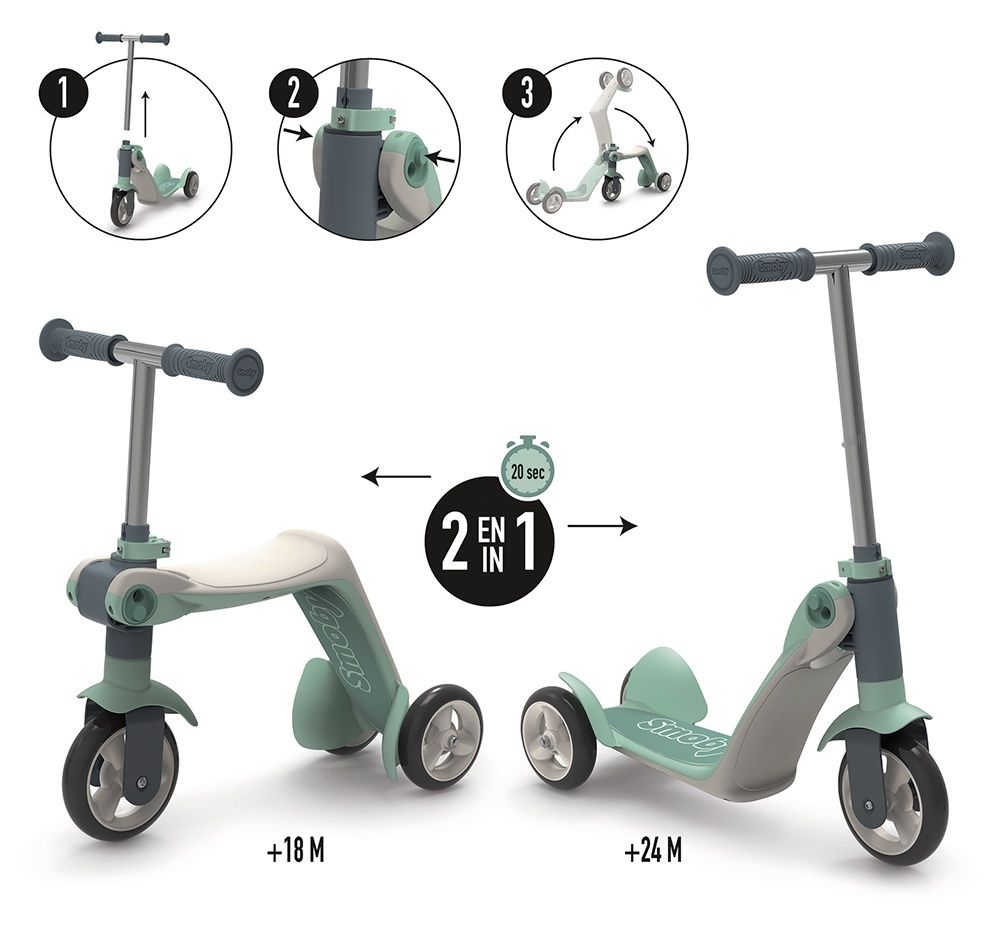 Trottinette Réversible 2 En 1