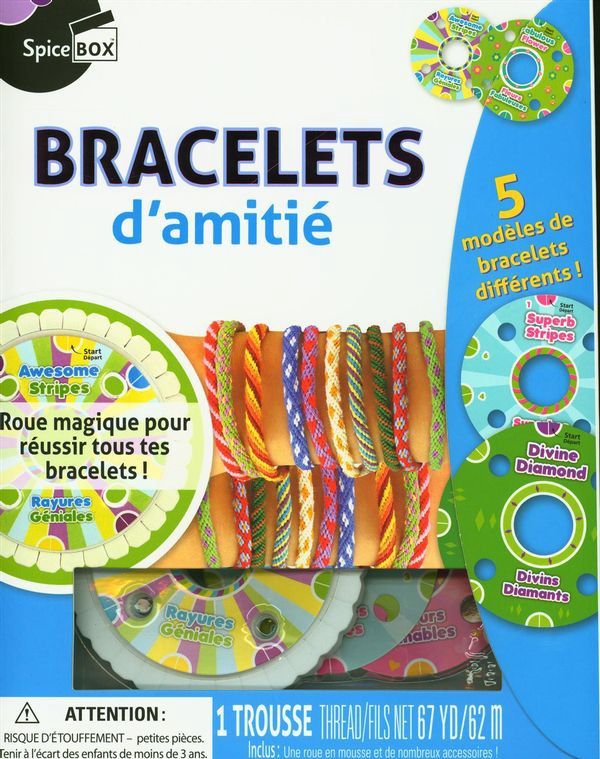 Bracelets d&#39;amitié (Spicebox)