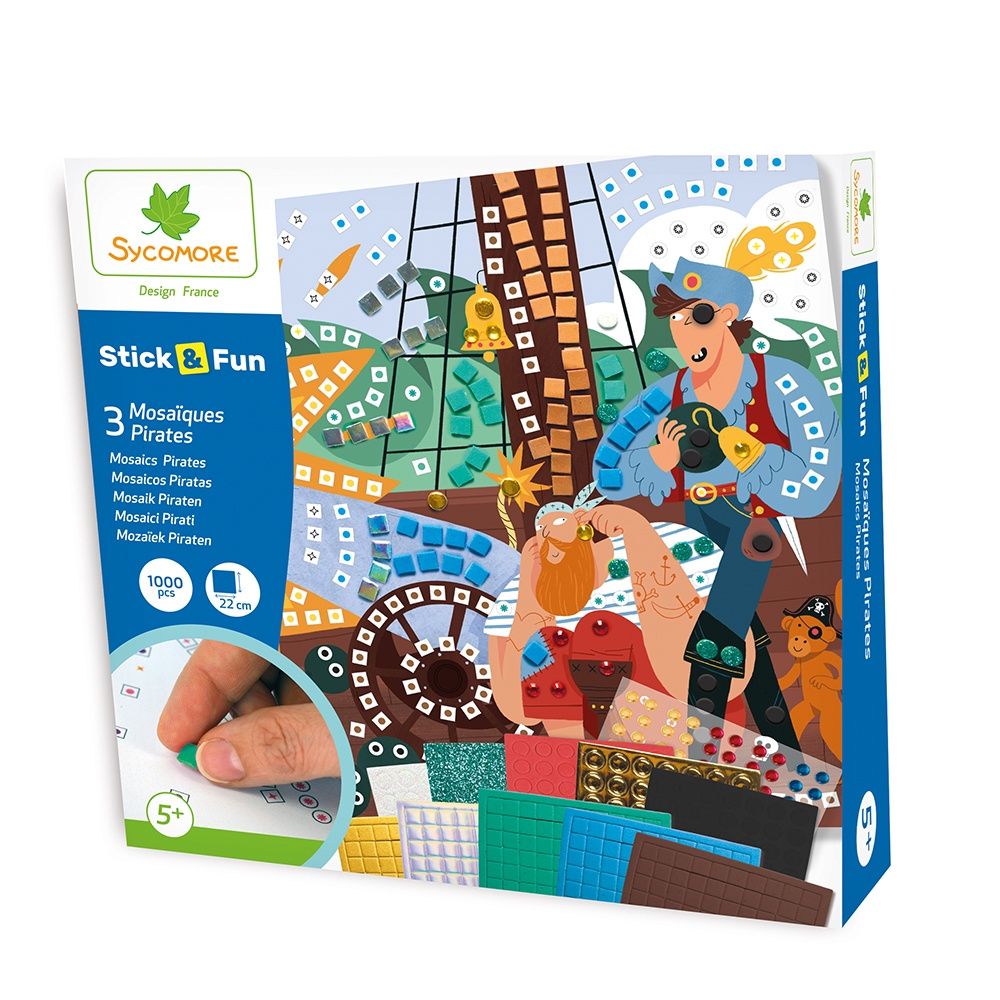 Stick&#39;N Fun / 3 Mosaiques - Pirates