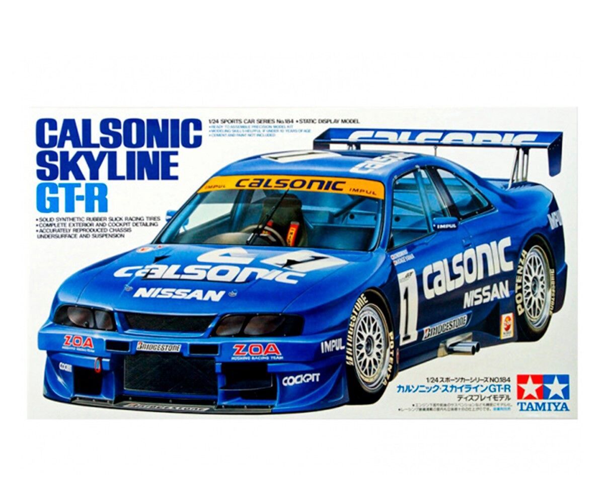 Modèle à coller / Calsonic Skyline GT-R