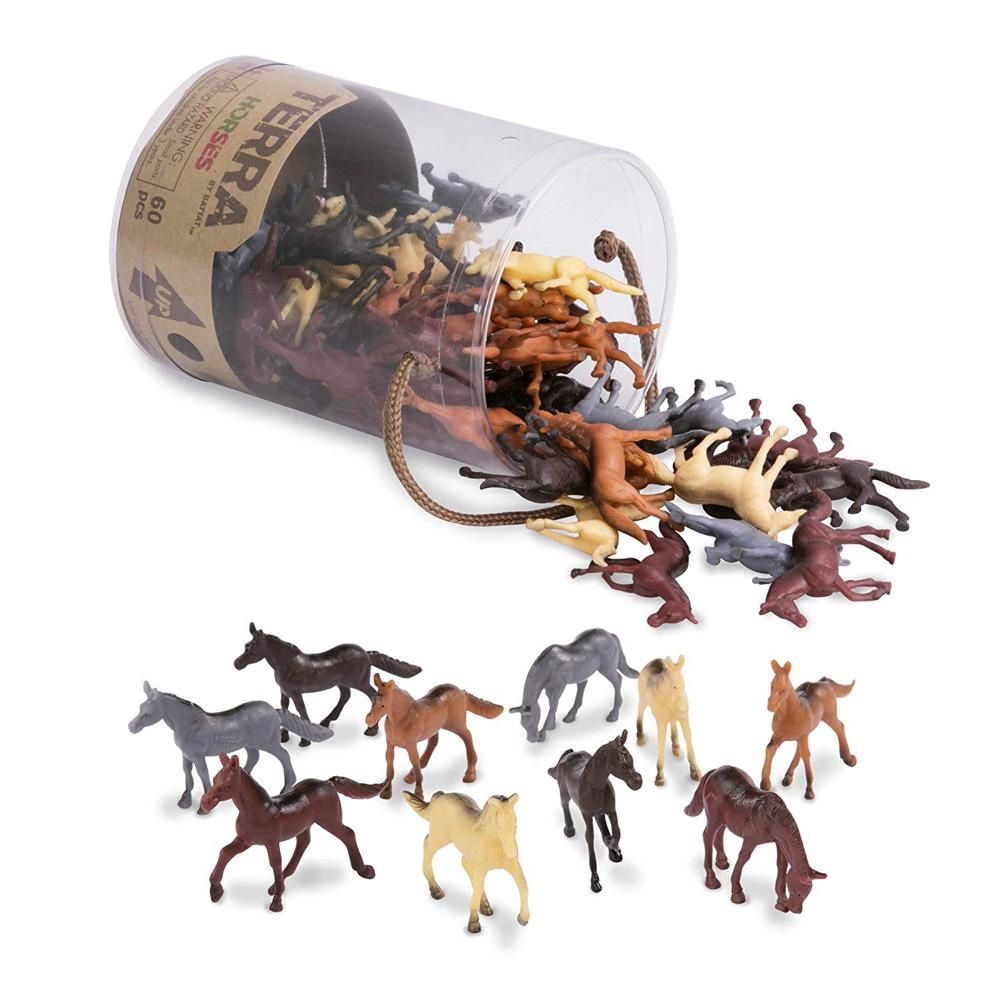 Chevaux en tube