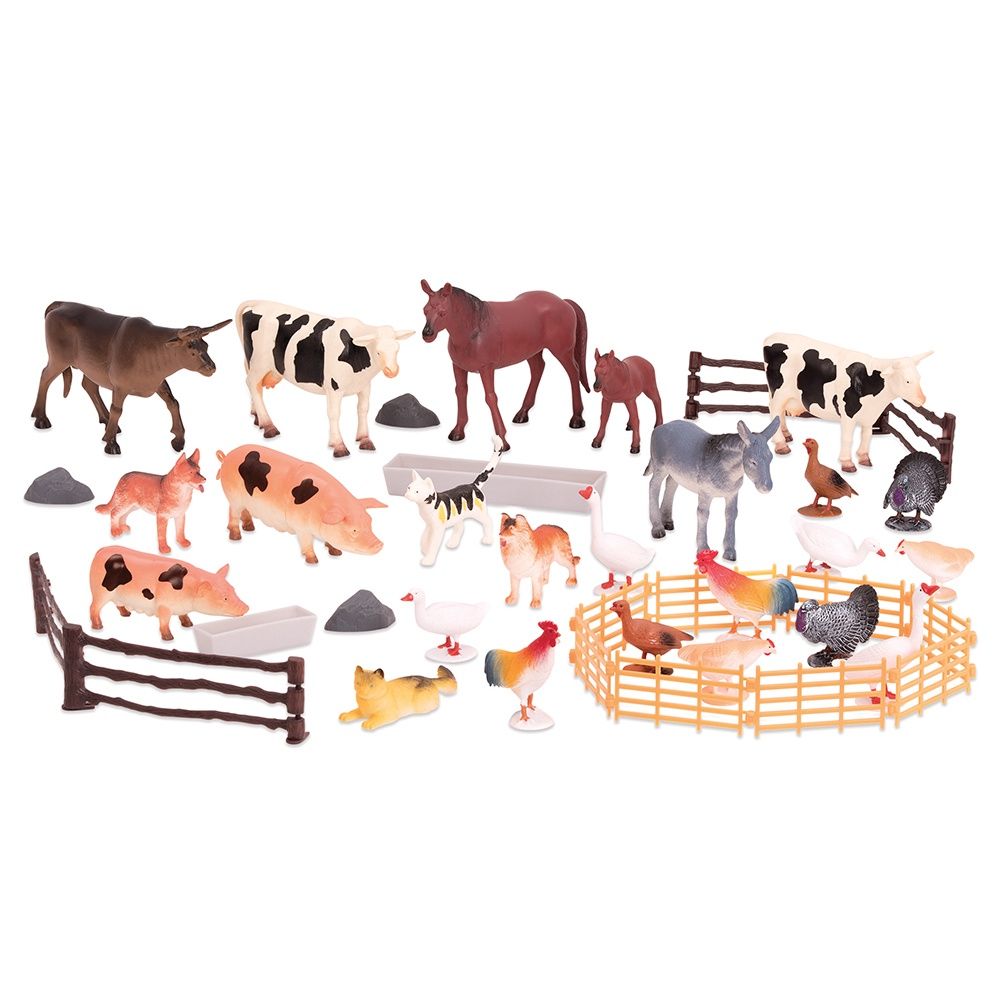 Les Animaux de la ferme en seau