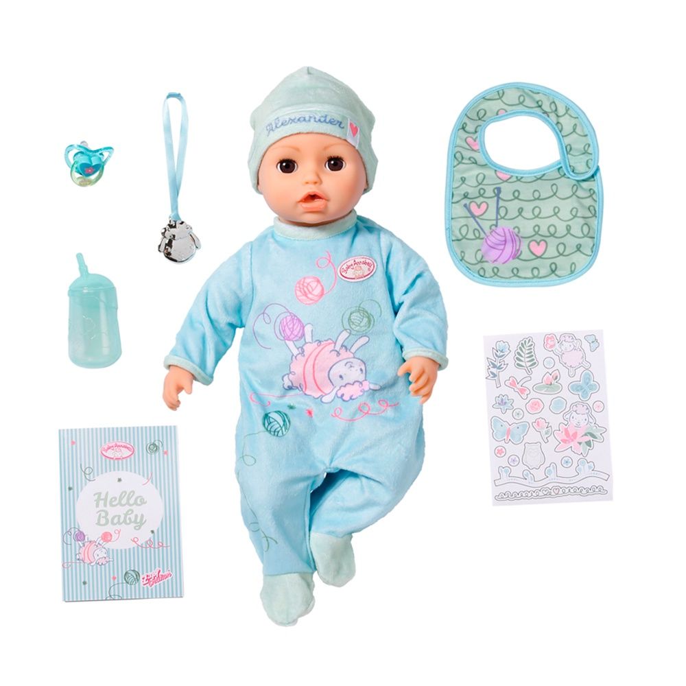 Baby Annabell / Poupée interactive Alexander (43 cm)