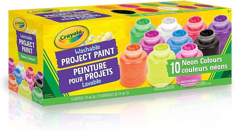 Peinture Néon (10 x 59 ml)