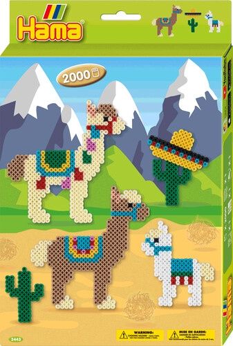 Hama - Midi Boite Les Alpagas (2000 perles)