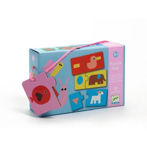 Puzzle Duo / Animaux &amp; Formes