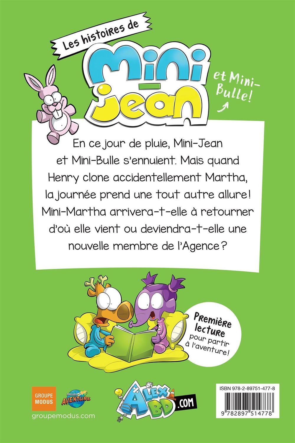 Mini-Jean et Mini-Bulle! / Oups on a cloné Martha