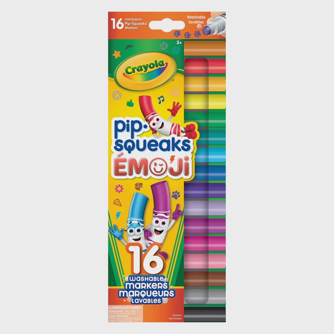 Marqueurs timbreurs Pip-Squeaks Émoji (16)